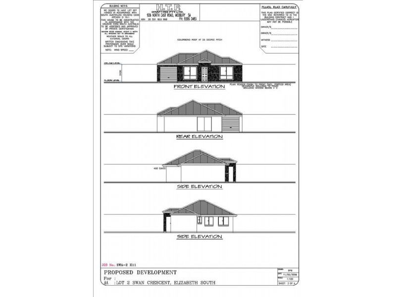 Lot 105 Swan Crescent, Elizabeth South SA 5112