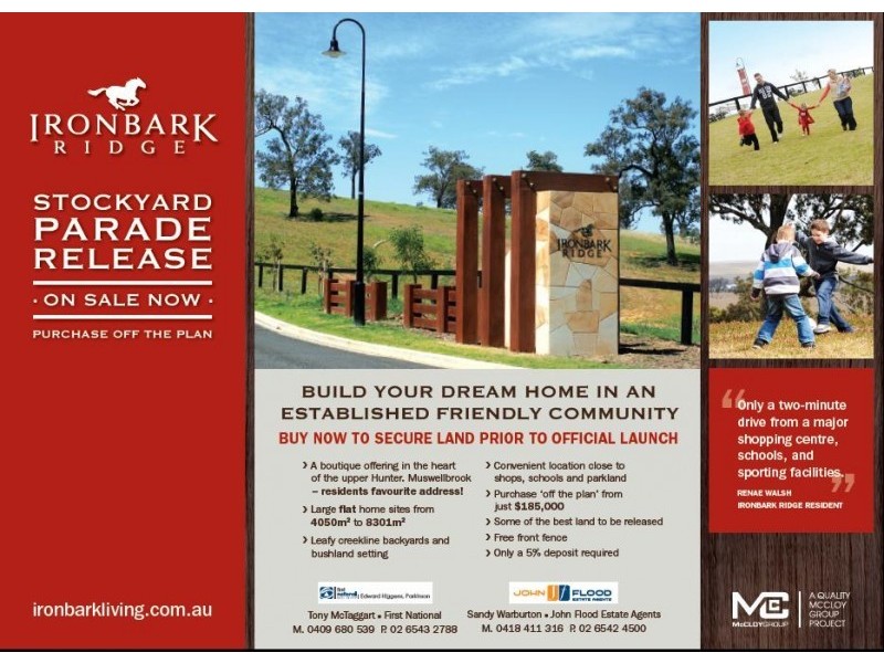 Lot 5A & 5B,  Stockyard Parade, Muswellbrook NSW 2333