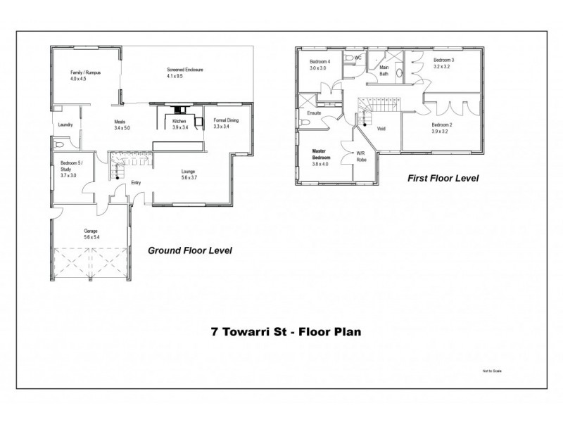 7 Towarri Street, Muswellbrook NSW 2333 Floorplan