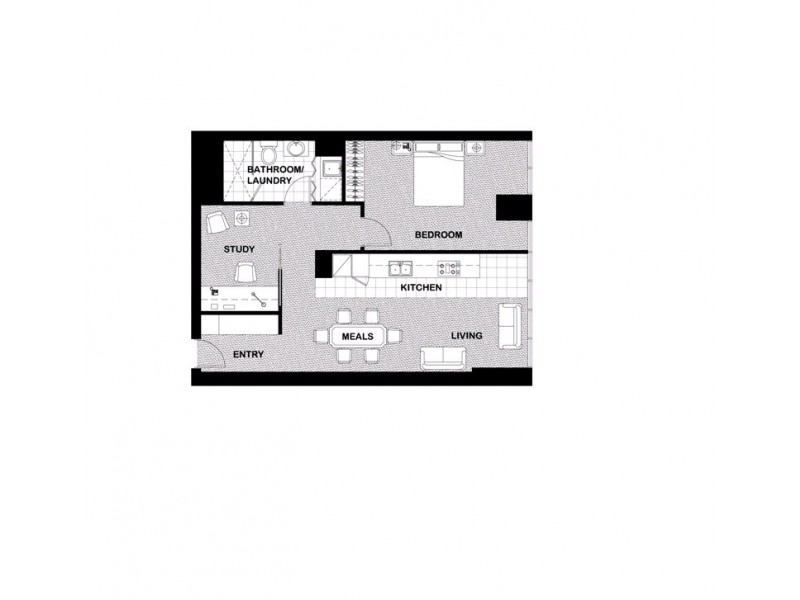1409/1 Freshwater Place, Southbank VIC 3006 Floorplan