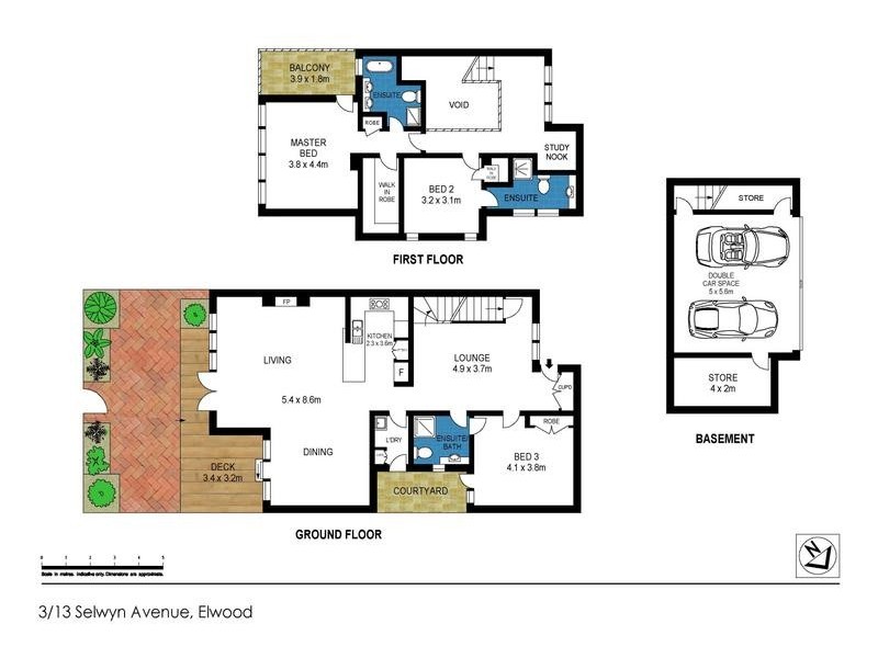 3/13 Selwyn Avenue, Elwood VIC 3184