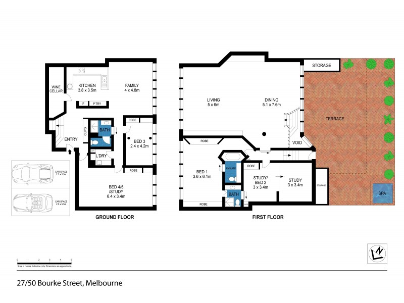 50 Bourke Street – The Penthouse, Melbourne VIC 3000 Floorplan