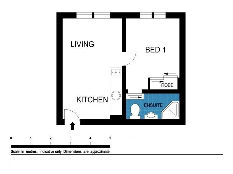 803/528 Swanston Street, Carlton VIC 3053 Floorplan