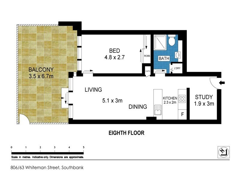 806/63 Whiteman Street, Southbank VIC 3006