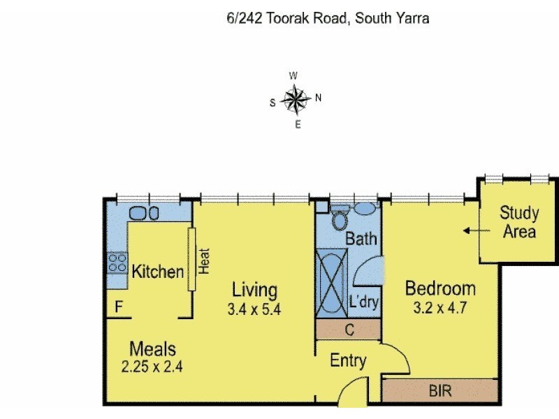 6/242 Toorak Road, South Yarra VIC 3141