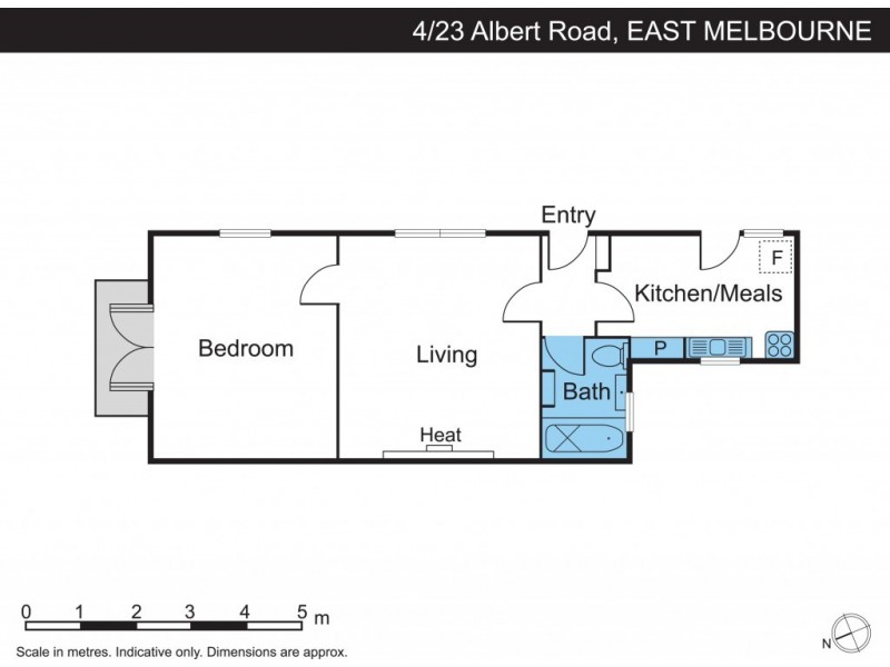 4/23 Albert Street, East Melbourne VIC 3002 Floorplan