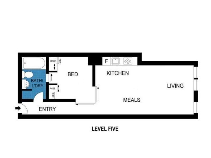 502/225 Elizabeth Street, Melbourne VIC 3000 Floorplan