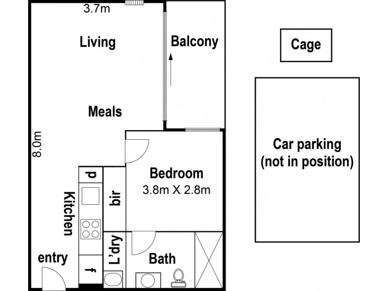 4/332 High St, Northcote VIC 3070 Floorplan
