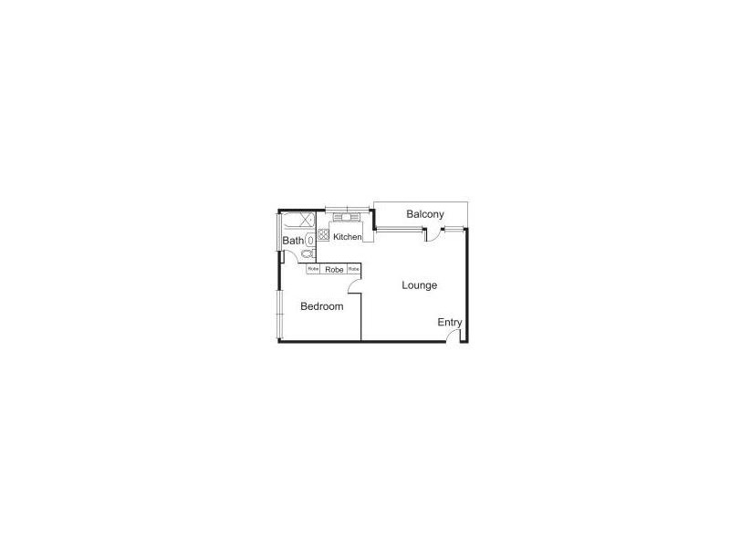 18/2-32 King William Street, Fitzroy VIC 3065 Floorplan
