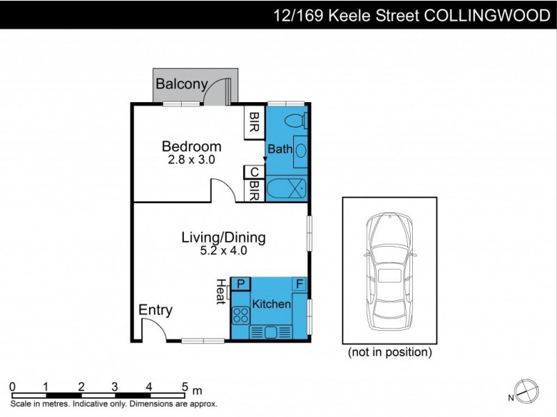 12/169-173 Keele Street, Collingwood VIC 3066 Floorplan