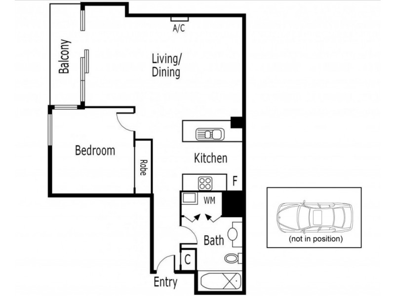 76/69 Dorcas Street, South Melbourne VIC 3205 Floorplan