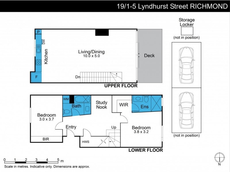 19/1-5 Lyndhurst Street, Richmond VIC 3121 Floorplan