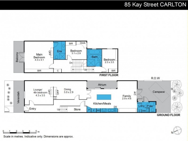 85 Kay Street, Carlton VIC 3053 Floorplan