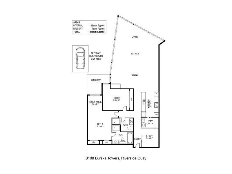 3108/7 Riverside Quay, Southbank VIC 3006