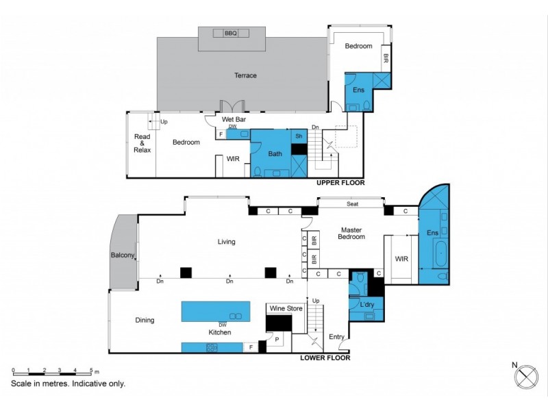 Penthouse/181 Exhibition Street, Melbourne VIC 3000 Floorplan