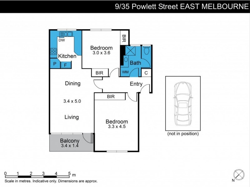 9/35 Powlett Street, East Melbourne VIC 3002 Floorplan