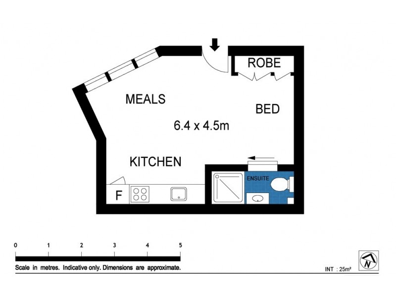 719/480 Collins St, Melbourne VIC 3000 Floorplan