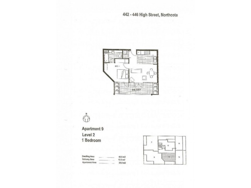 9/442-446 High Street, Northcote VIC 3070