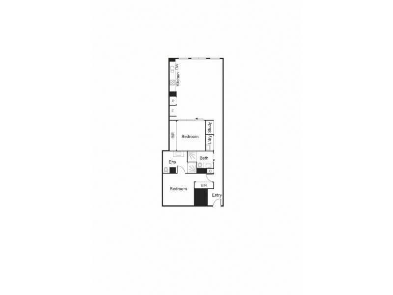 11/60 Flinders Street, Melbourne VIC 3000 Floorplan