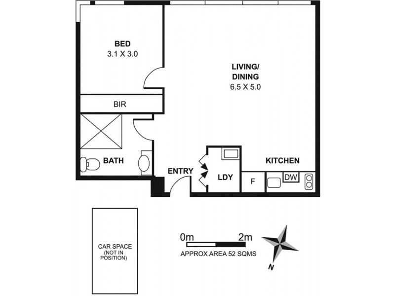 204/368 Little Collins St, Melbourne VIC 3000 Floorplan