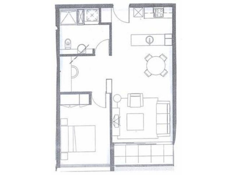 501/9 Eades Street, East Melbourne VIC 3002 Floorplan