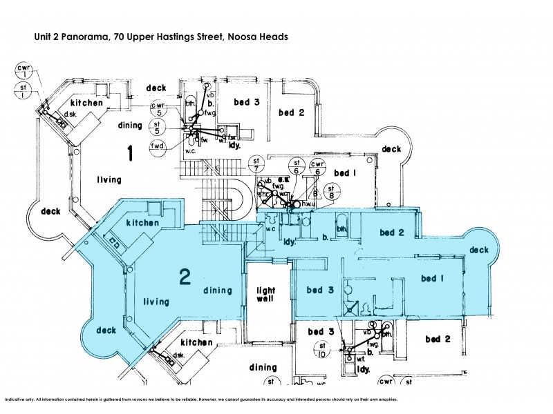 2/70 Upper Hastings Street, Noosa Heads QLD 4567 Floorplan