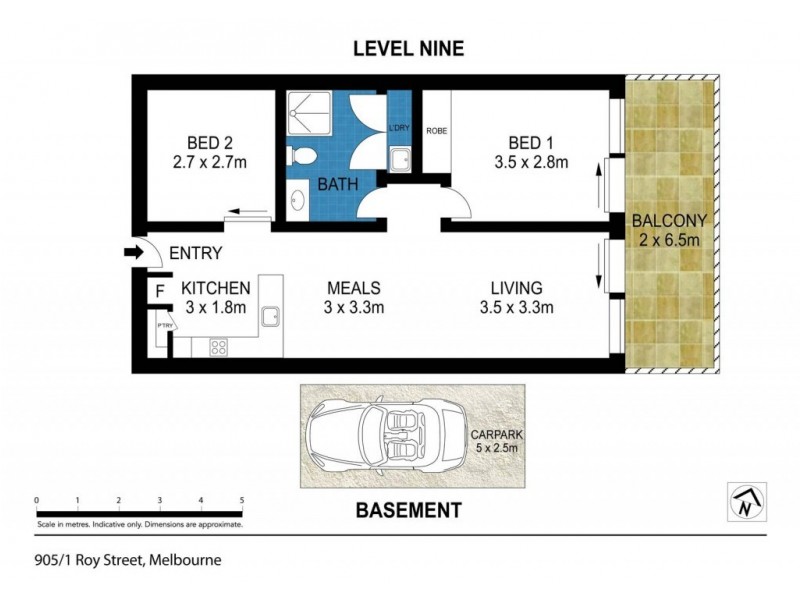 1005/1 Roy Street, Melbourne VIC 3004