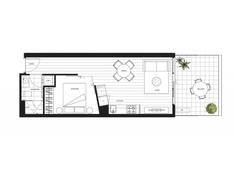 105/4 Acacia Place, Abbotsford VIC 3067 Floorplan