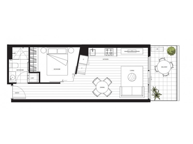 121/4 Acacia Place, Abbotsford VIC 3067 Floorplan