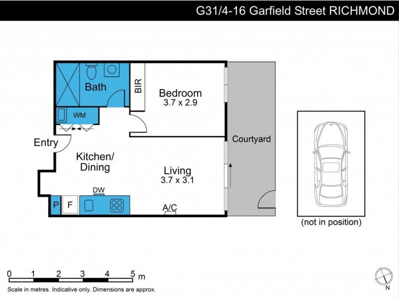 G31/8 Garfield Street, Richmond VIC 3121 Floorplan