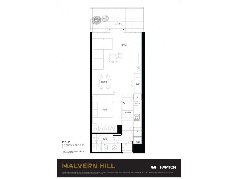 226/14 Elizabeth Street, Malvern VIC 3144 Floorplan