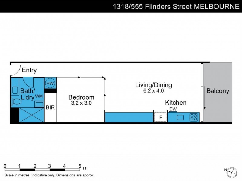 1318/555 Flinders Street, Melbourne VIC 3000