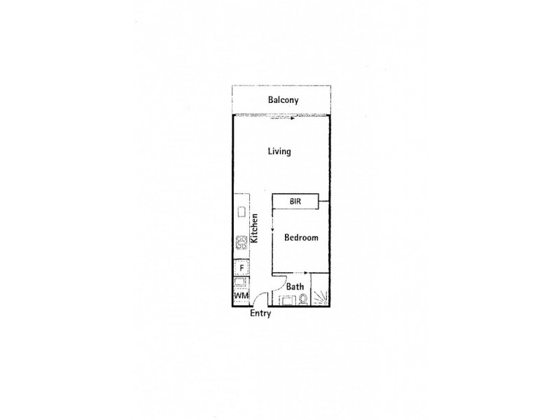 915/39 Coventry Street, Southbank VIC 3006 Floorplan