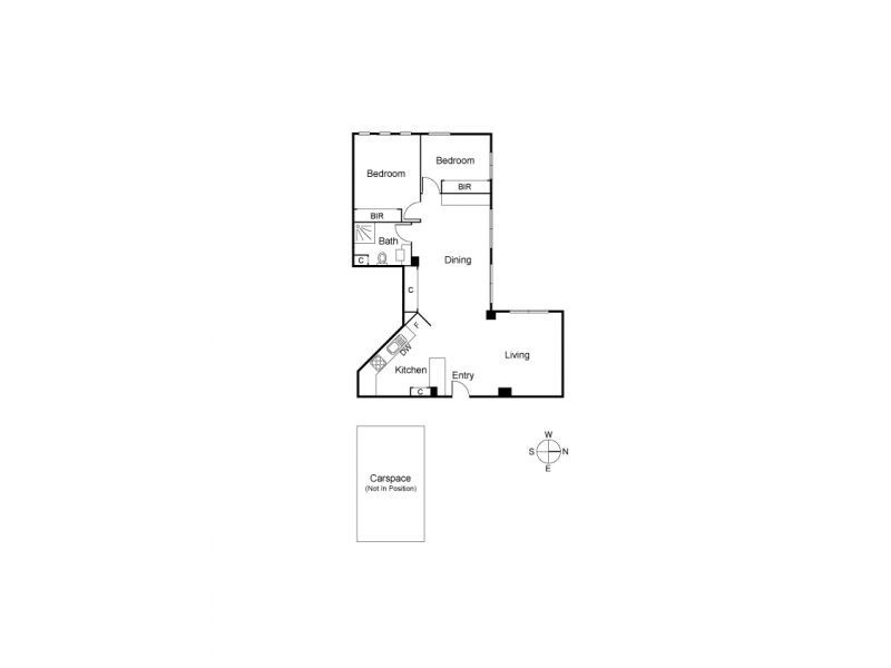 204/616 Little Collins Street, Melbourne VIC 3000 Floorplan