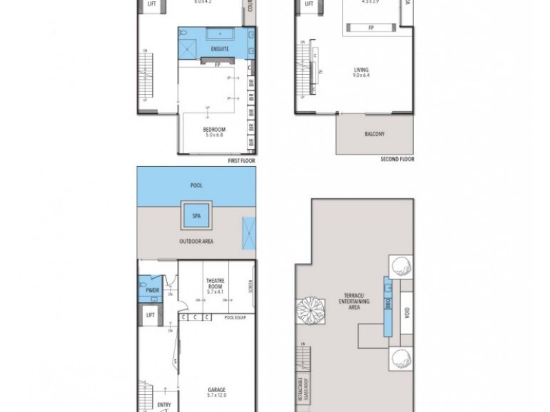 41-43 Little Leveson Street, North Melbourne VIC 3051 Floorplan