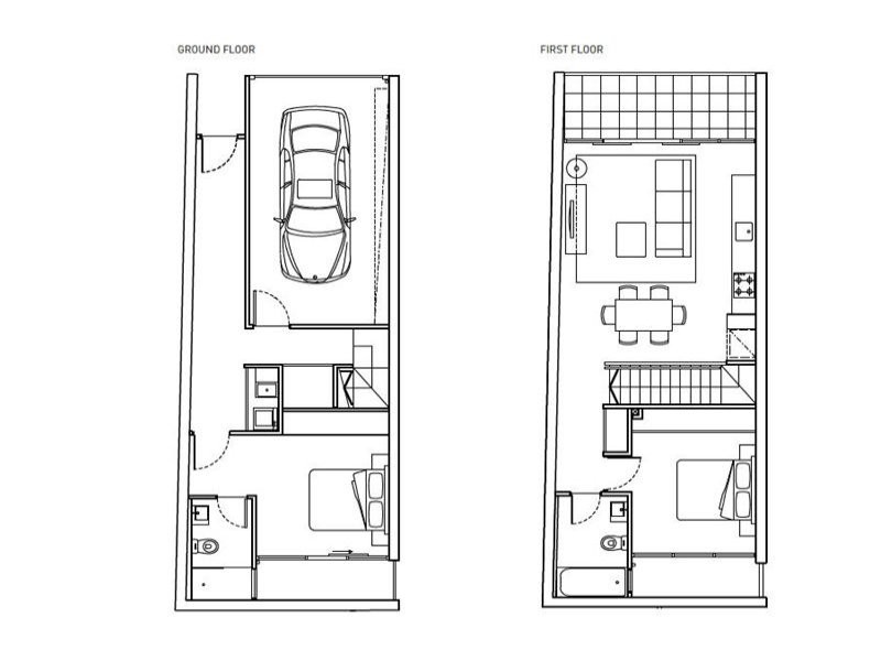 1/4 Little Buckingham Street, Richmond VIC 3121 Floorplan