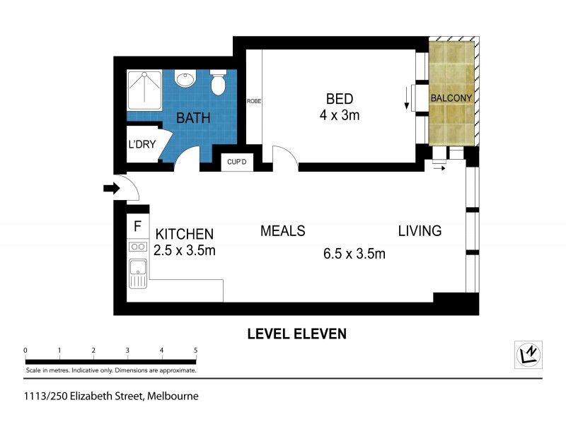 1113/250 Elizabeth Street, Melbourne VIC 3000