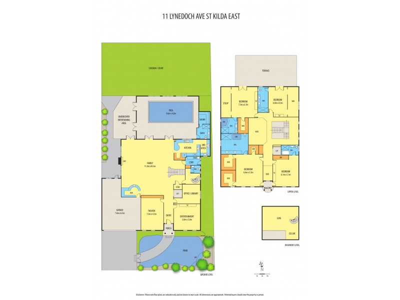 11 Lynedoch Avenue, St Kilda East VIC 3183 Floorplan
