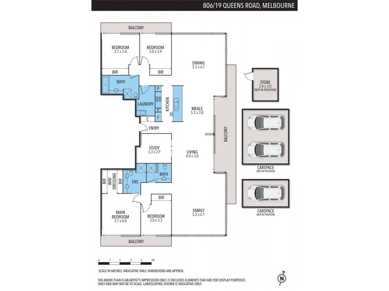 806/19 Queens Road, Melbourne VIC 3004
