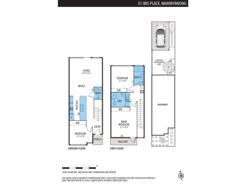 31 Ibis Place, Maribyrnong VIC 3032 Floorplan