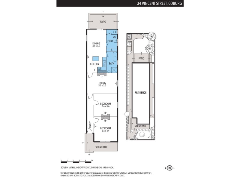 34 Vincent Street, Coburg VIC 3058 Floorplan