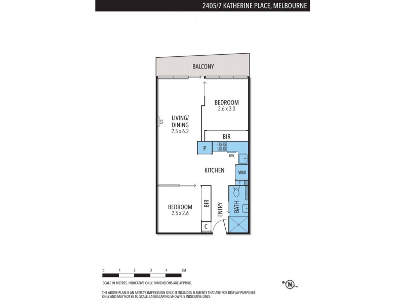 2405/7 Katherine Place, Melbourne VIC 3000