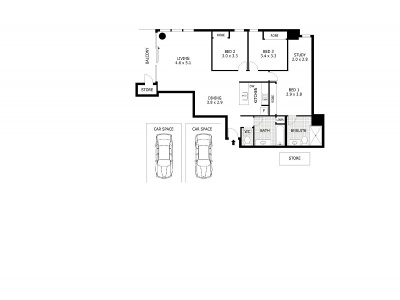 1202/480 St Kilda Rd, Melbourne VIC 3004