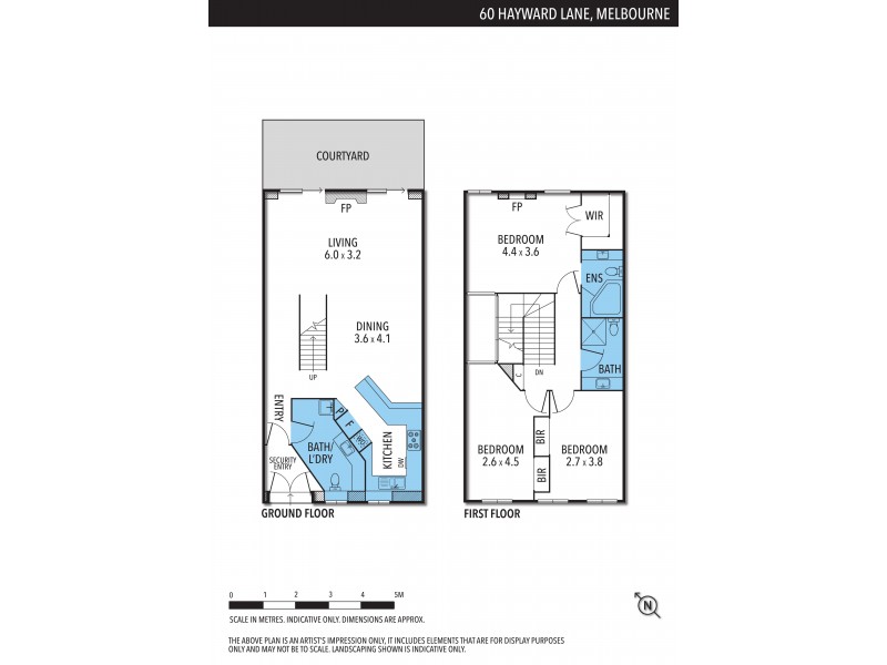 60 Hayward Lane, Melbourne VIC 3000 Floorplan