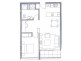 501/9 Eades Street, East Melbourne VIC 3002 Floorplan