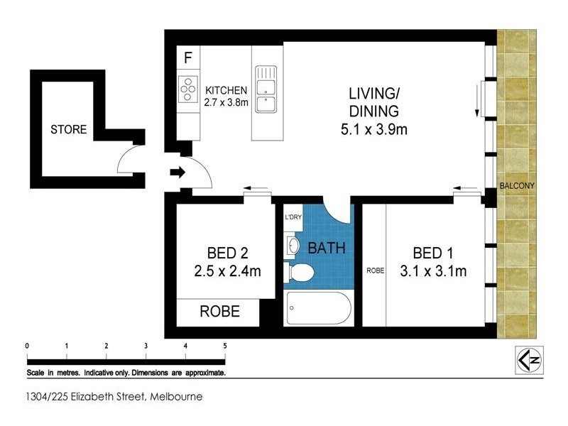 1304/225 Elizabeth Street, Melbourne VIC 3000