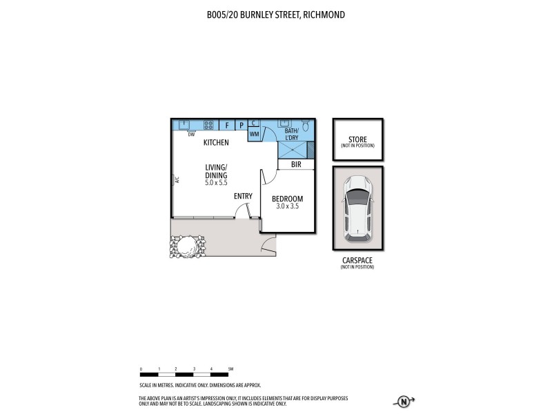 B005/20 Burnley Street, Richmond VIC 3121 Floorplan