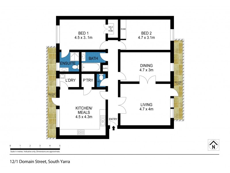 12/1 Domain Street, South Yarra VIC 3141