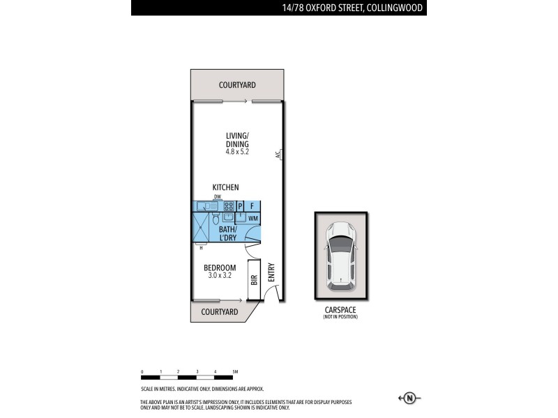 14/78 Oxford Street, Collingwood VIC 3066 Floorplan