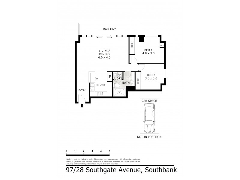 97/28 Southgate Avenue, Southbank VIC 3006 Floorplan